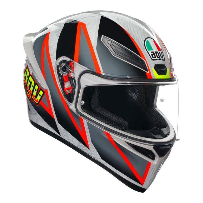 AGV K1 S - BLIPPER GREY/RED Hover Image