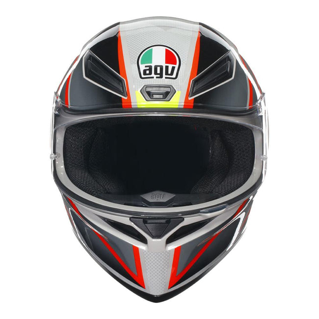 AGV K1 S - BLIPPER GREY/RED Main Image