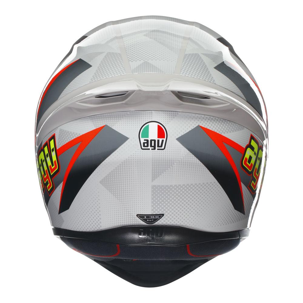 AGV K1 S - BLIPPER GREY/RED