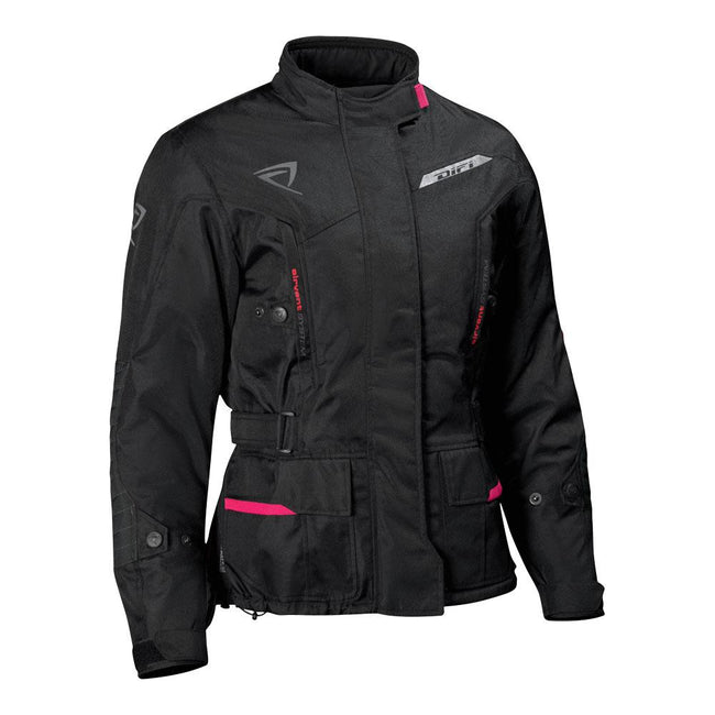 Difi Shuttle Lady Aerotex Jacket Black/Pink Hover Image