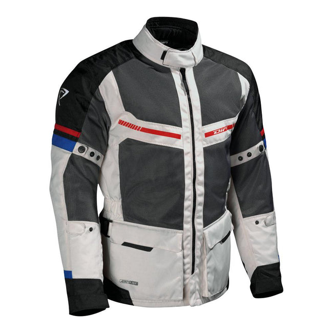 Difi Corsica Aerotex Jacket Black/Grey/Red/Blue Hover Image
