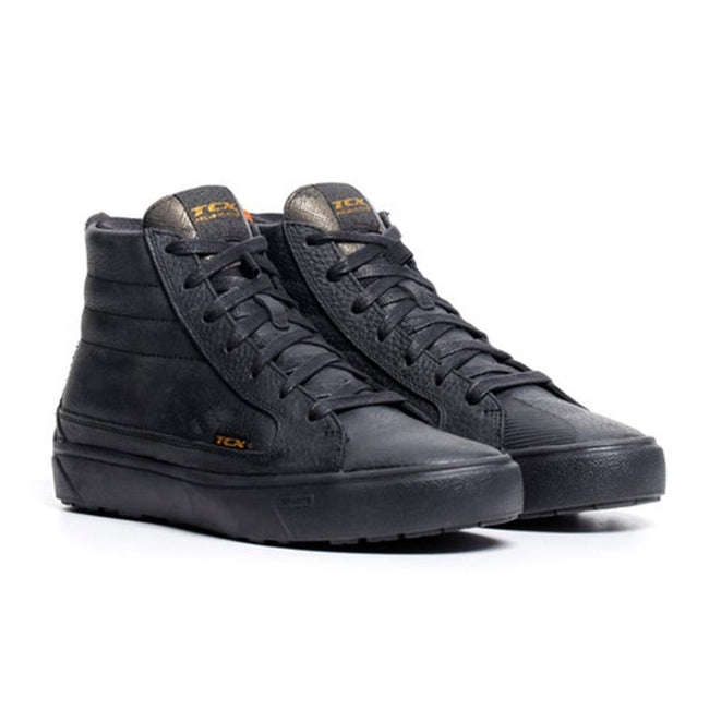 TCX STREET 3 LADY WATERPROOF BOOTS BLACK/BLACK/GOLD Hover Image