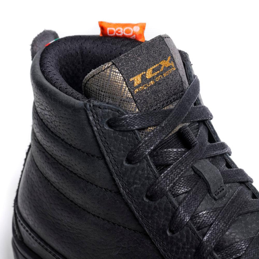 TCX STREET 3 LADY WATERPROOF BOOTS BLACK/BLACK/GOLD