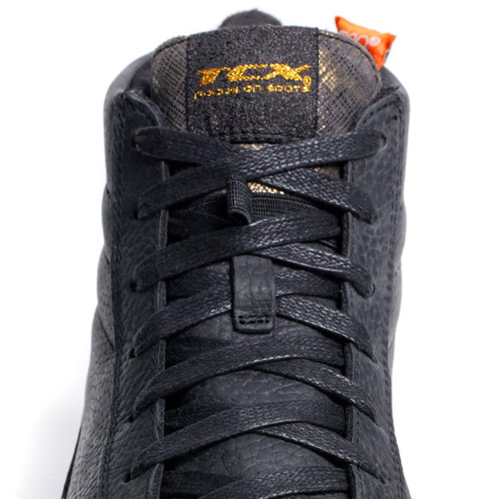 TCX STREET 3 LADY WATERPROOF BOOTS BLACK/BLACK/GOLD