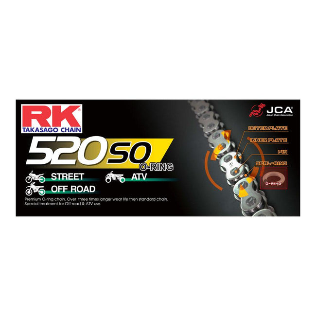 RK CHAIN 520SO - 112 LINK Hover Image