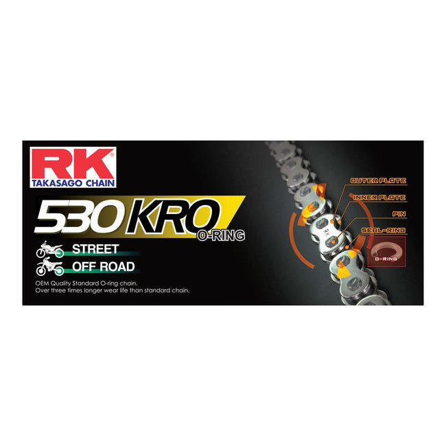RK CHAIN 530KRO - 114 LINK Hover Image