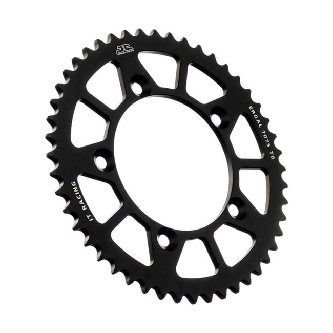 JT ALLOY RACELITE SPROCKET - 46T 420P - BLACK Hover Image
