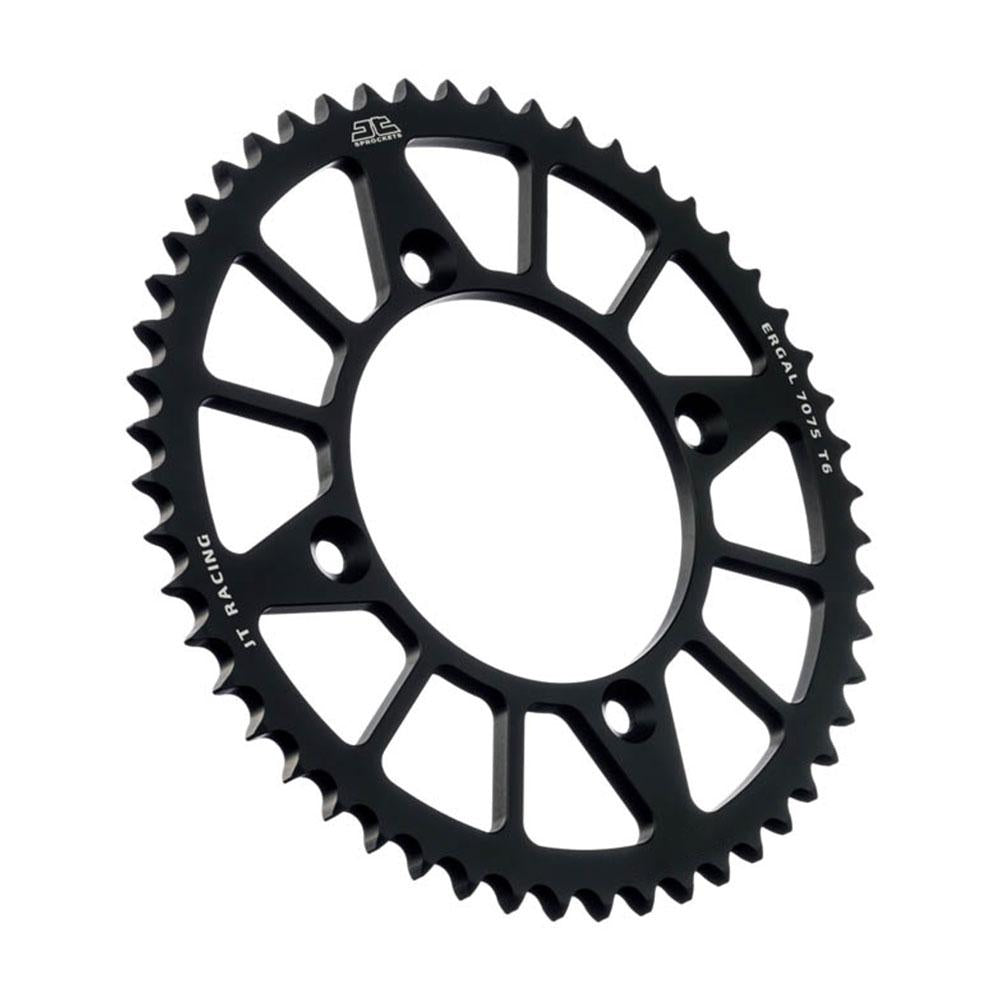 JT ALLOY RACELITE SPROCKET - 47T 428P - BLACK (30-209-47KJ)