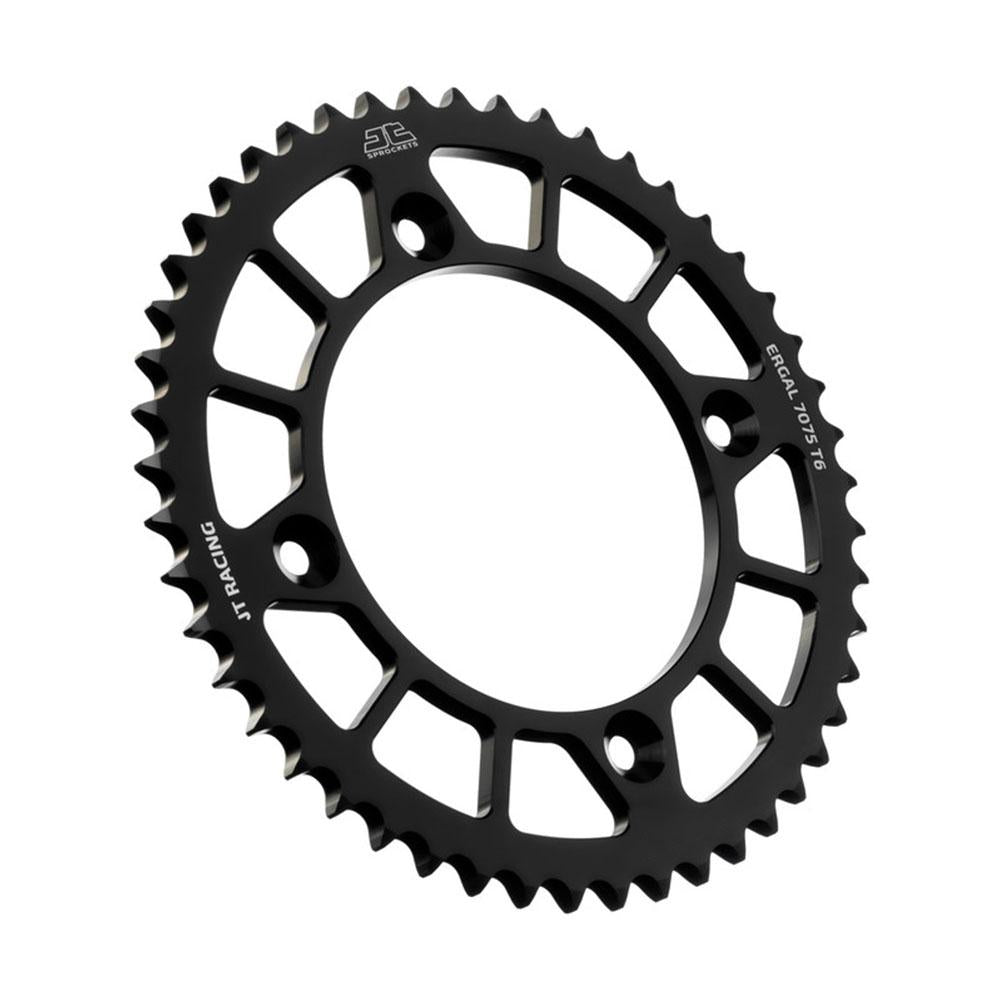 JT ALLOY RACELITE SPROCKET - 47T 428P - BLACK (30-K04-47KJ)