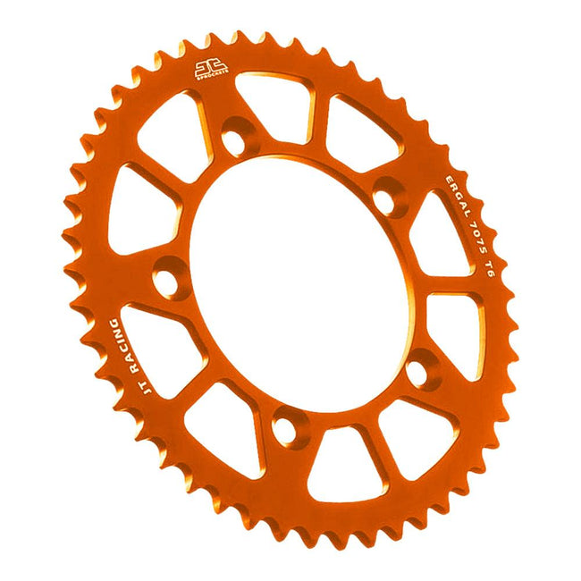 JT ALLOY RACELITE SPROCKET - 48T 420P - ORANGE Hover Image
