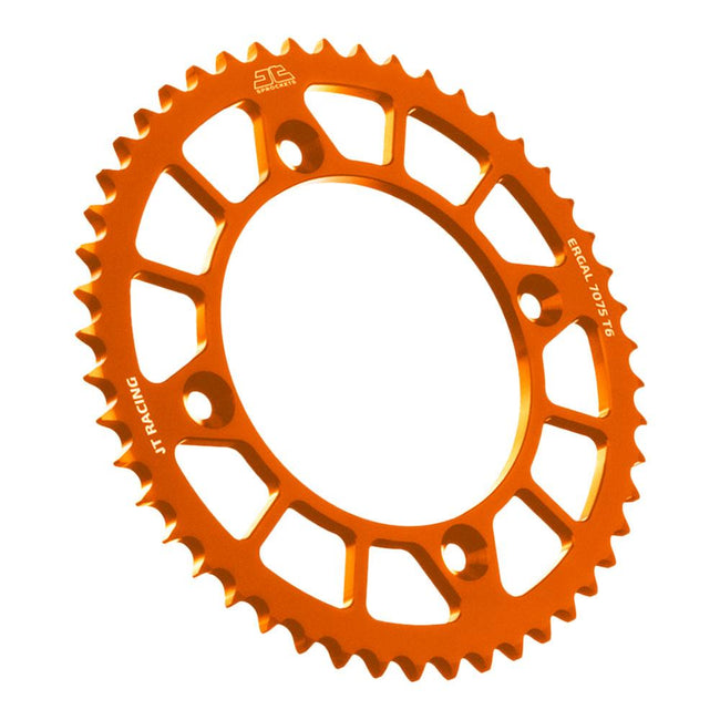 JT ALLOY RACELITE SPROCKET - 50T 428P - ORANGE Hover Image
