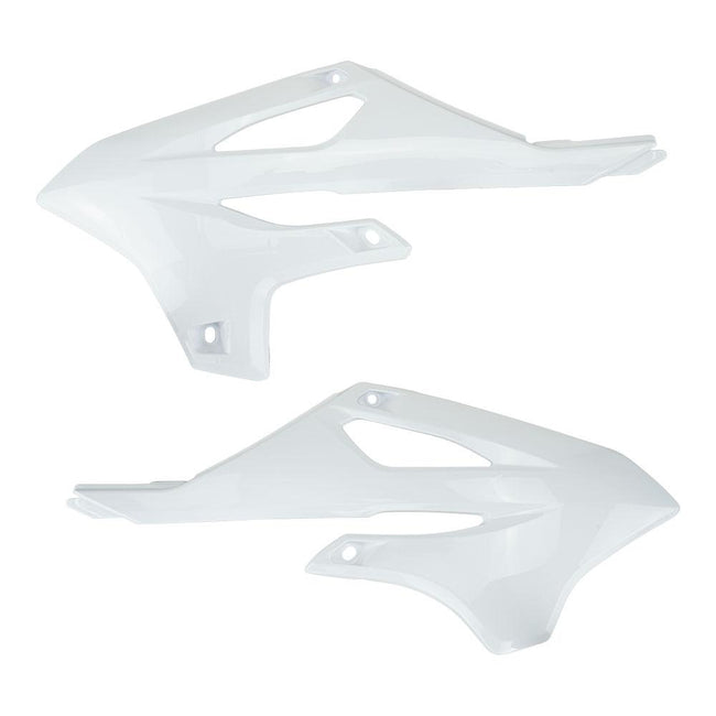 POLISPORT RADIATOR SHROUDS YAMAHA YZ85 2022 - WHITE Hover Image