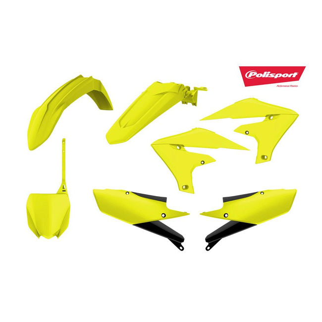 POLISPORT MX KIT YAM YZ250F 19-23/YZ450F 18-22 - FLUORO YELLOW - INCLUDES FORK GUARDS Hover Image