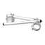 VORTEX - CLIP ON HANDLEBARS 7 DEGREE : SILVER 38MM [PAIR]