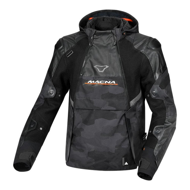 Macna Bradical Jacket Black/Orange Hover Image