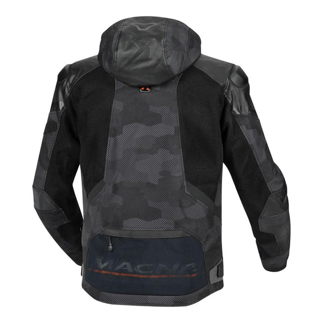 Macna Bradical Jacket Black/Orange Main Image