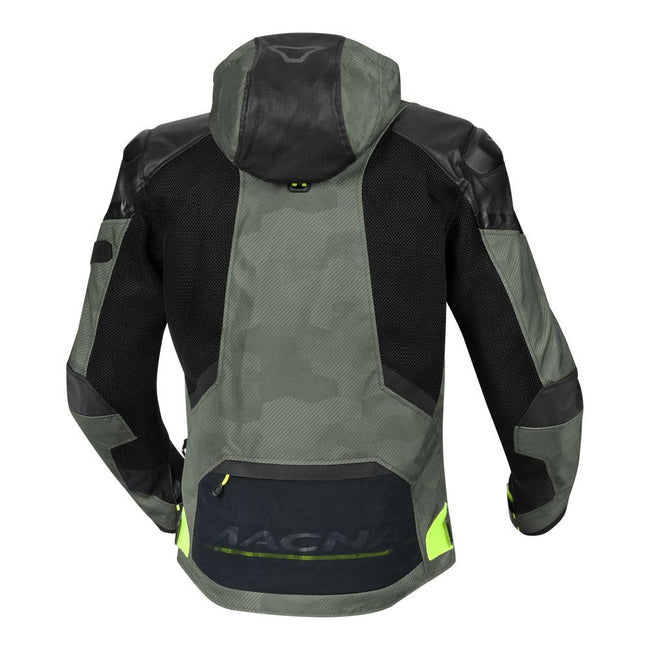 Macna Bradical Jacket Black/Green Main Image