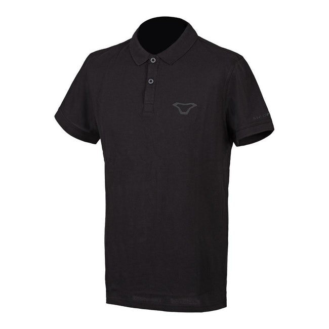 Macna T-Shirt Polo Black/Silver Hover Image