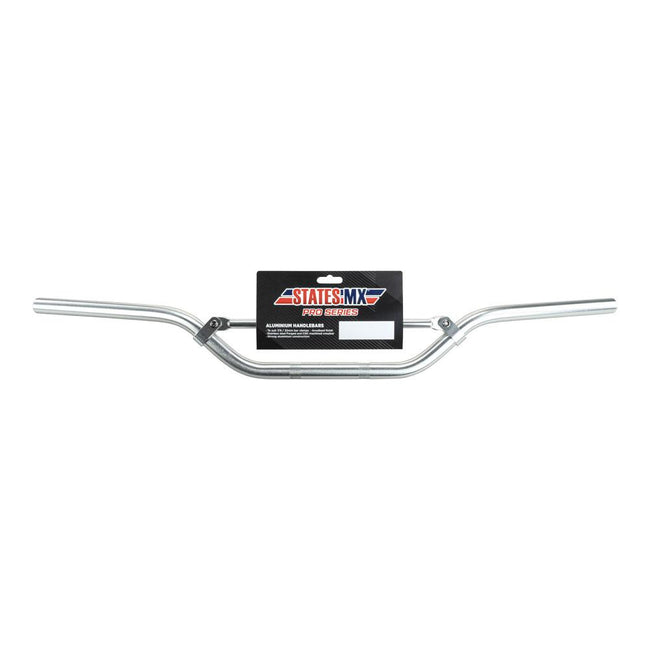 STATES MX HANDLEBAR PRO SERIES ALLOY MX BEND - SILVER Hover Image