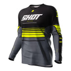 Shot Raw Kid Jersey Peak Neon Yellow
