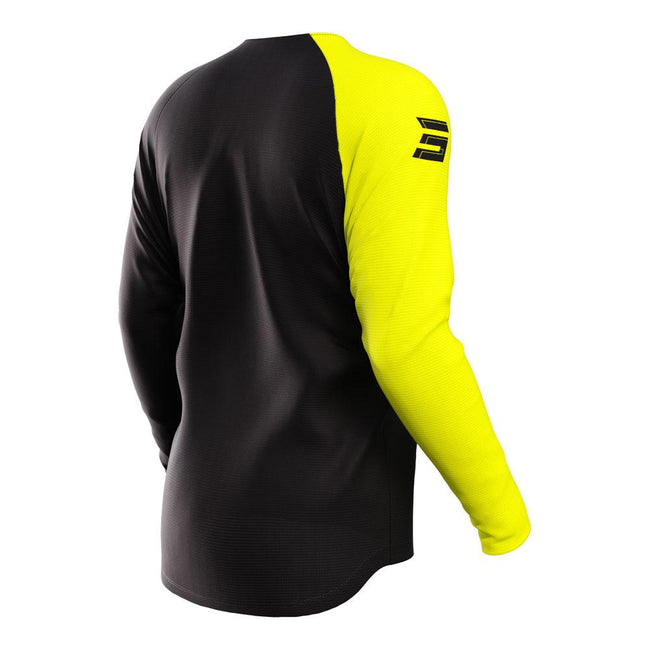 Shot Raw Jersey Squad Neon Yellow Main Image