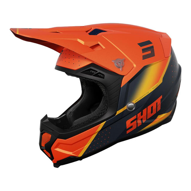 Shot Core Helmet Honor Orange Matt Hover Image
