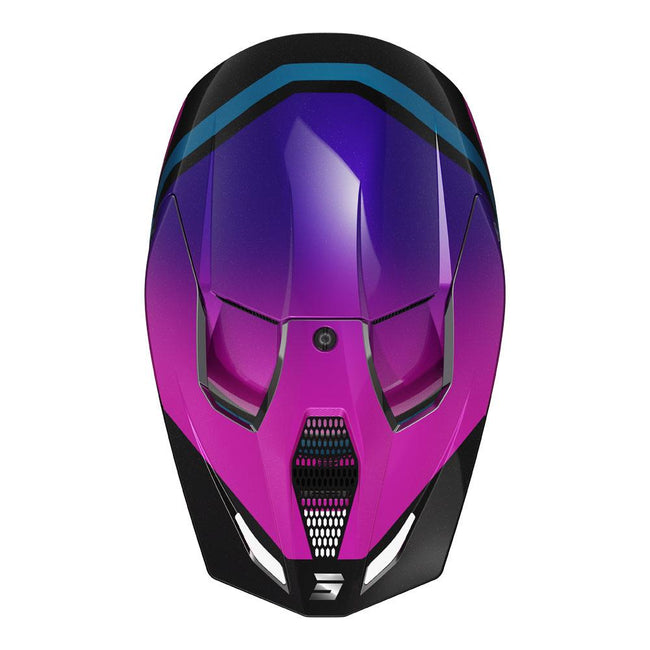 Shot Race Helmet Sky Purple Chrome Main Image