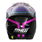 Shot Race Helmet Sky Purple Chrome