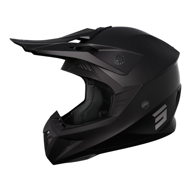 Shot Pulse Helmet Solid 2.0 Matt Black Hover Image