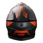 Shot Pulse Helmet Edge Matt Black/Orange