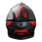 Shot Pulse Helmet Edge Matt Black/Red