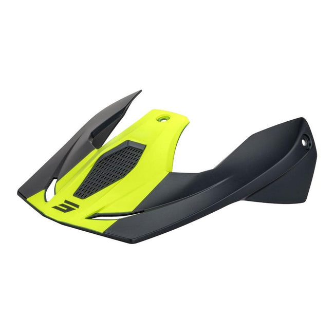 Shot Race Camo Helmet Replacement Peak Neon Yellow Matt Hover Image