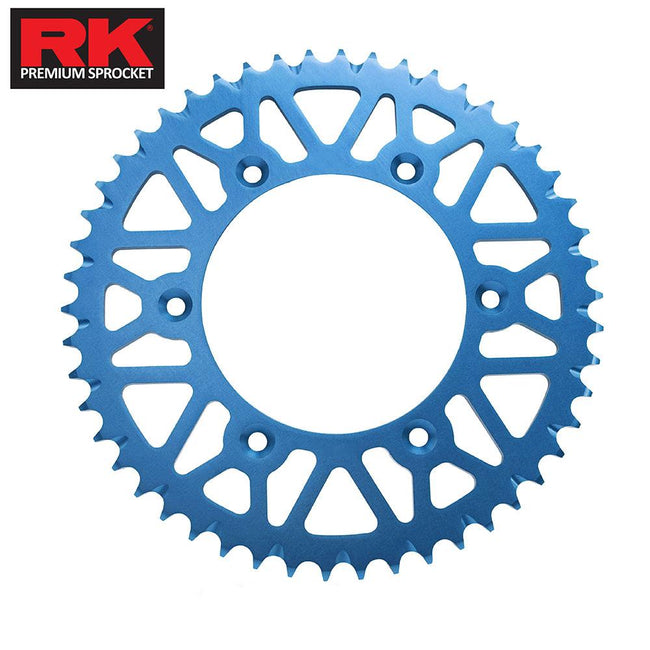 RK ALLOY RACING SPROCKET - 48T 520P - BLUE (30-428-48BR) Hover Image