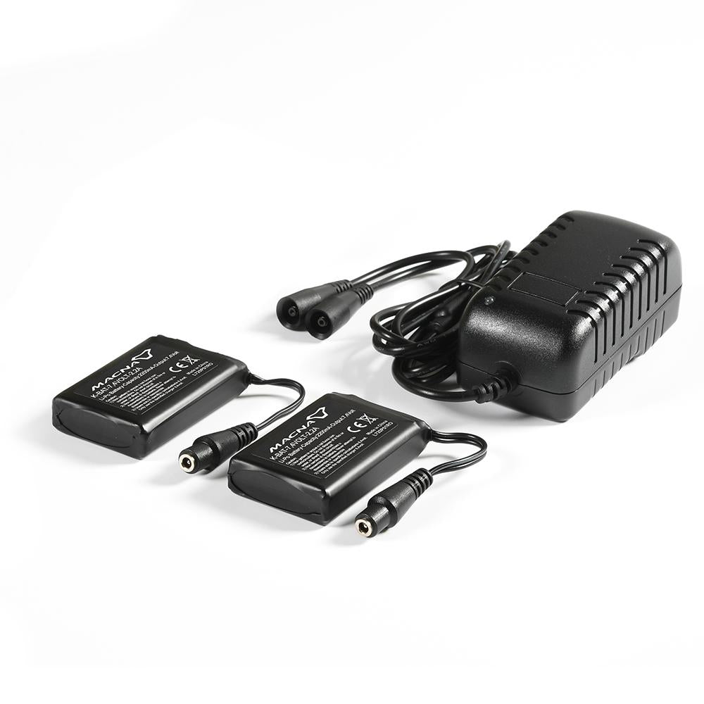 Macna E-Heated Progress 1.0 RTX Gloves Battery Kit Black