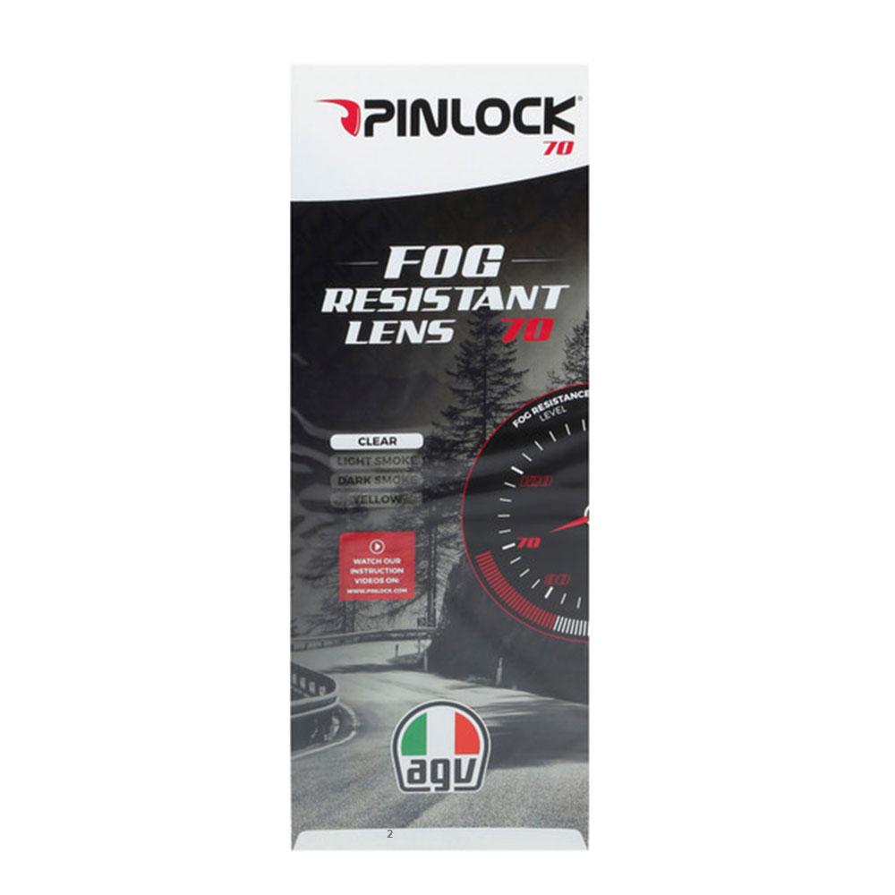 AGV 100% MAX VISION PINLOCK® LENS 70 CLEAR GT6-2 K3 XL-XXL