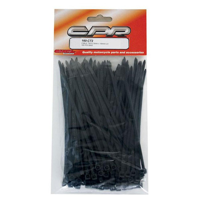 CPR CABLE TIES 3.5MM X 140MM 100PCS Hover Image