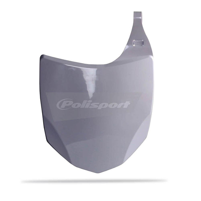 POLISPORT FRONT NUMBER PLATE KX250F/450F 09-12 - WHITE Hover Image