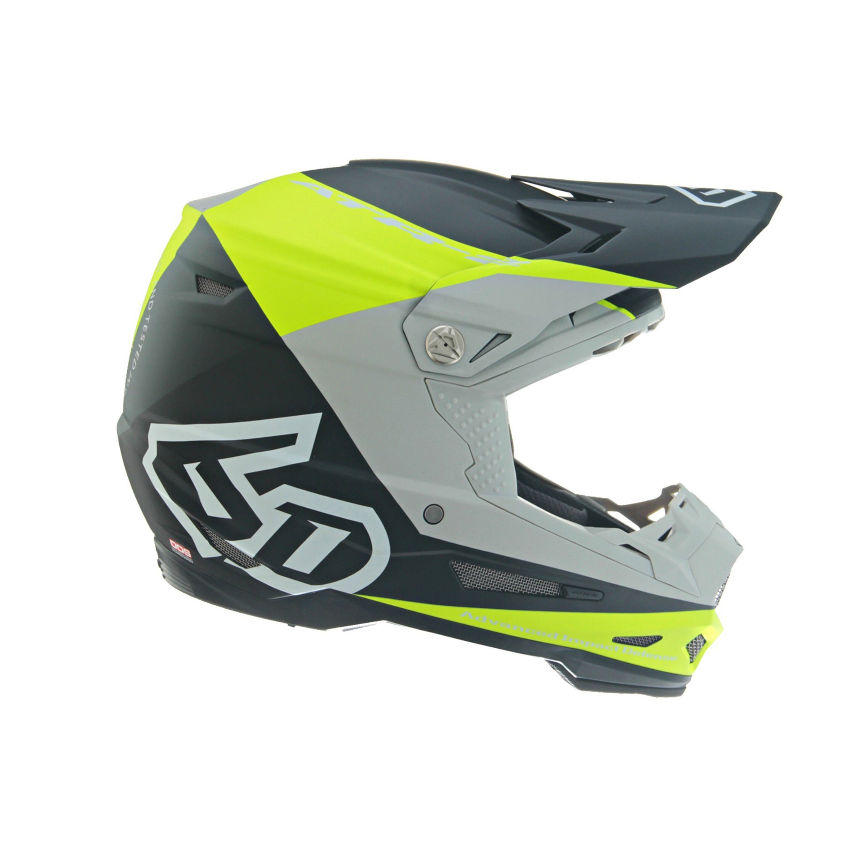 Spare Part - 6D ATR-2 Peak - Quadrant - Yellow/Grey/Black