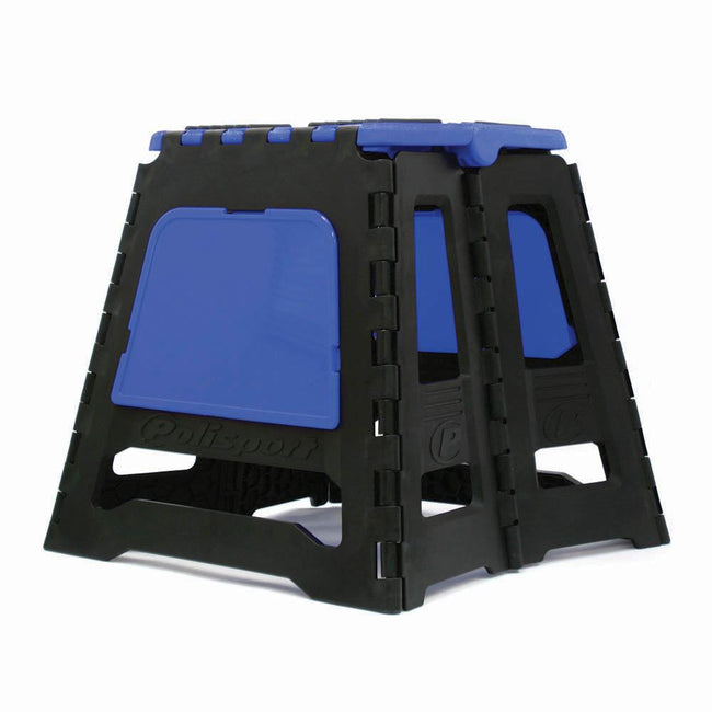POLISPORT FOLDABLE BIKE STAND - BLUE Hover Image