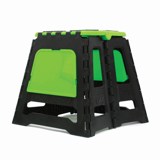 POLISPORT FOLDABLE BIKE STAND - GREEN Hover Image