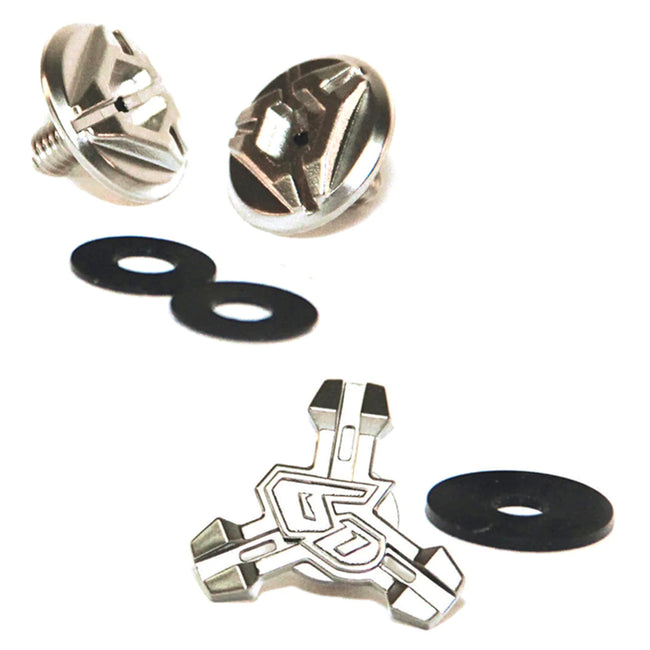 Spare Part - 6D ATR-1/ATR-2/ATB-1 Peak Screw Set - Chrome Hover Image