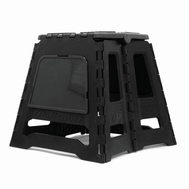 POLISPORT FOLDABLE BIKE STAND - BLACK Hover Image