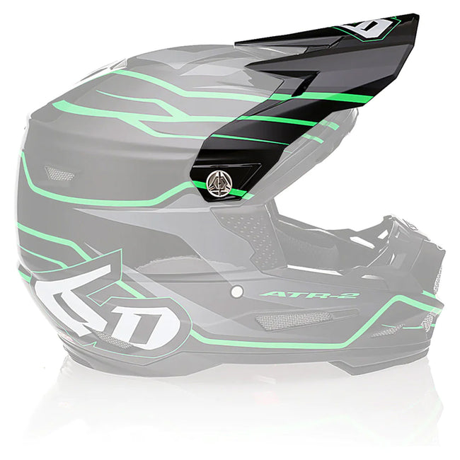 Spare Part - 6D ATR-2 Peak - Phase - Black/Green Hover Image