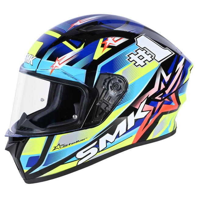 SMK Stellar Sport Helmet Main Image