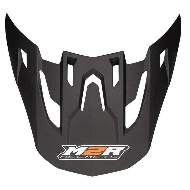Spare Part - M2R X4 Evo Helmet Peak - Matte Black Hover Image
