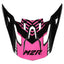 Spare Part - M2R X4 Evo Helmet Peak - Paradigm PC-7 Pink