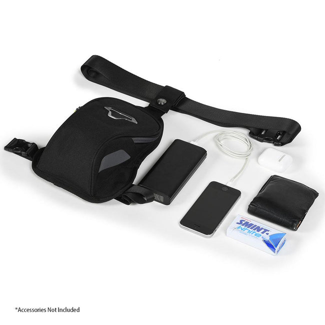 Macna Leg Bag - Basic Black Main Image