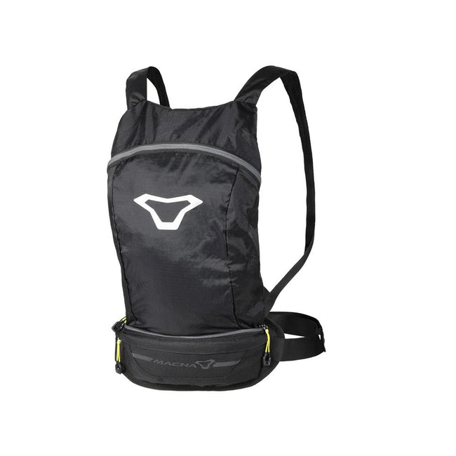 Macna Hipbag / Foldable Backpack Black Main Image