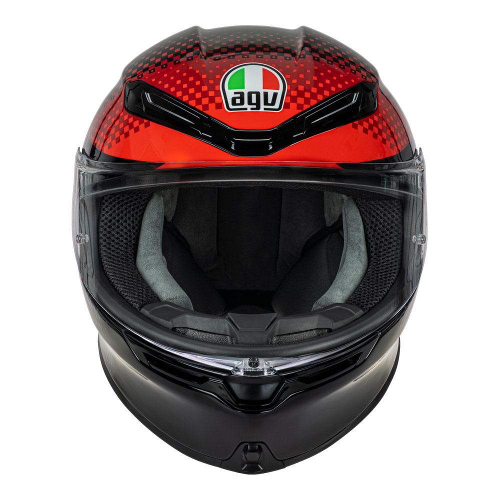 AGV K6 S - FISION BLACK/RED