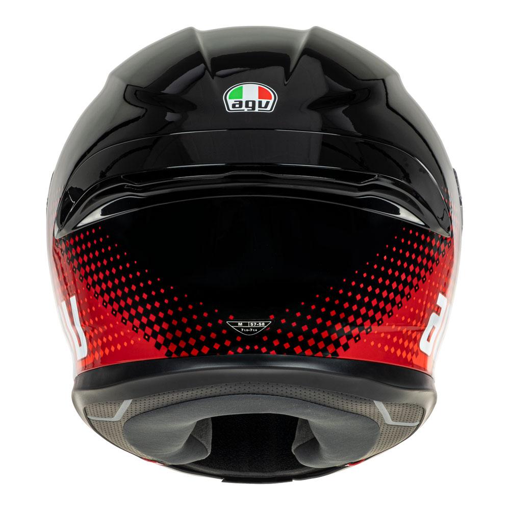 AGV K6 S - FISION BLACK/RED